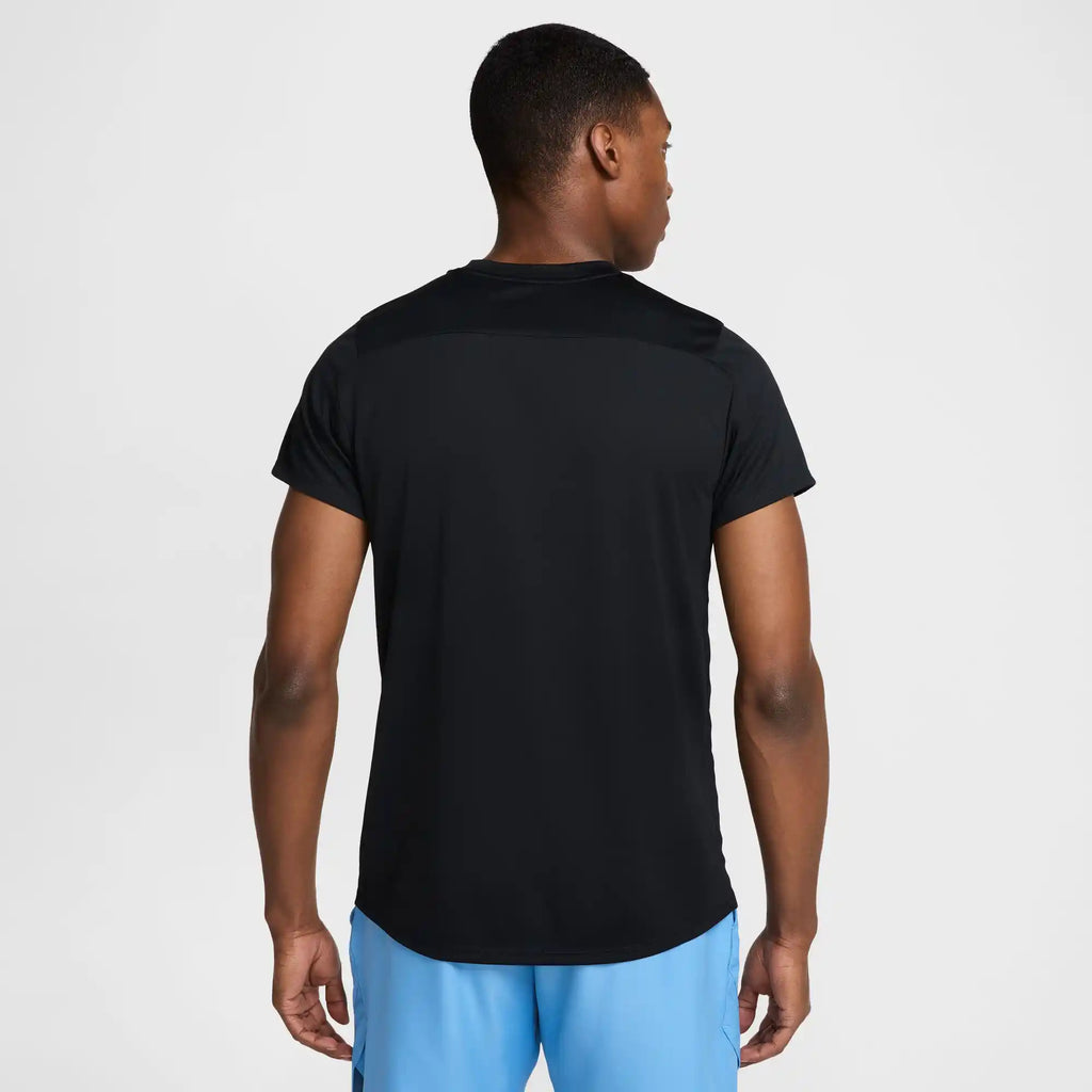 NikeCourt Victory Men's Dri-FIT Tennis Top (Black/White)
