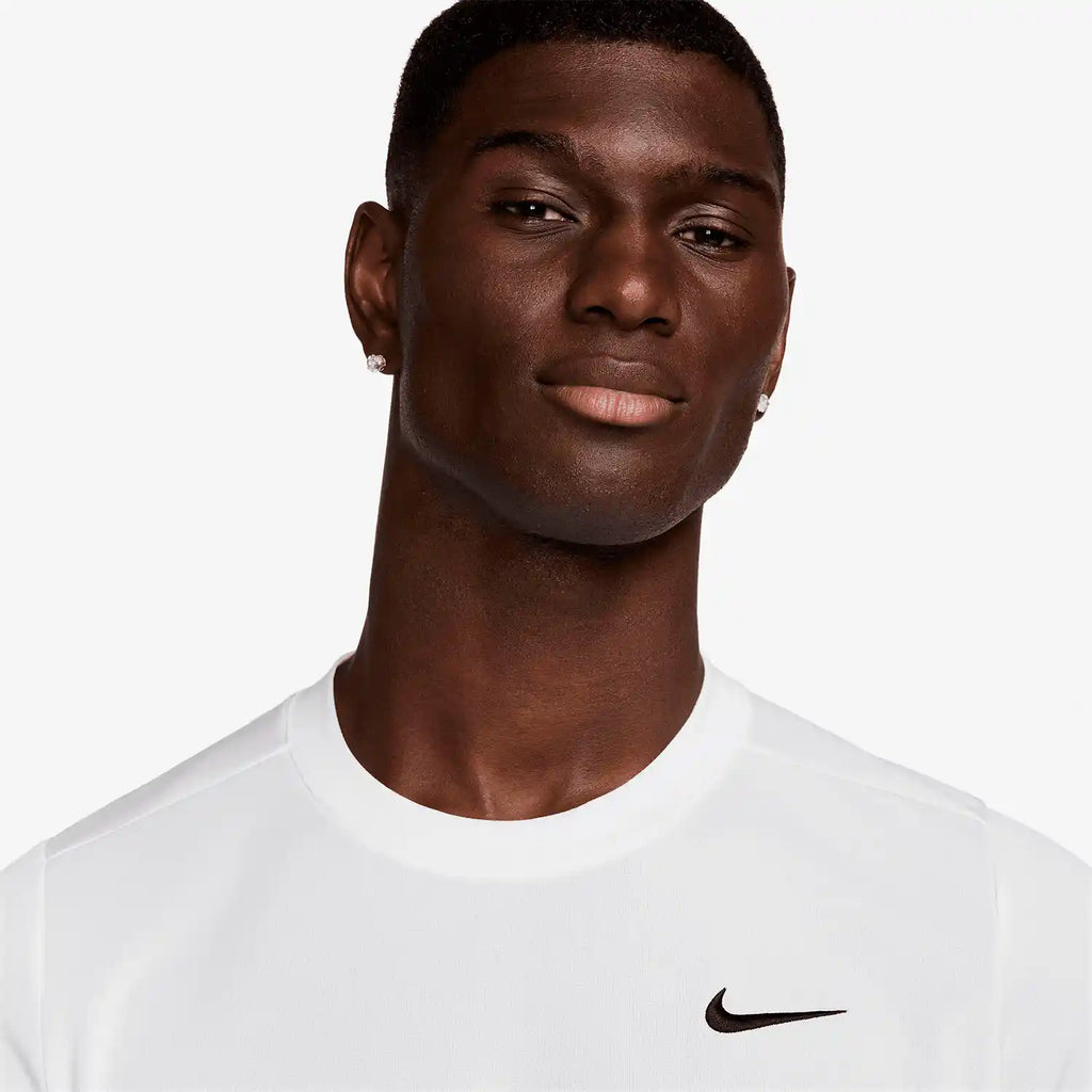 NikeCourt Victory Men's Dri-FIT Tennis Top (White/Black)
