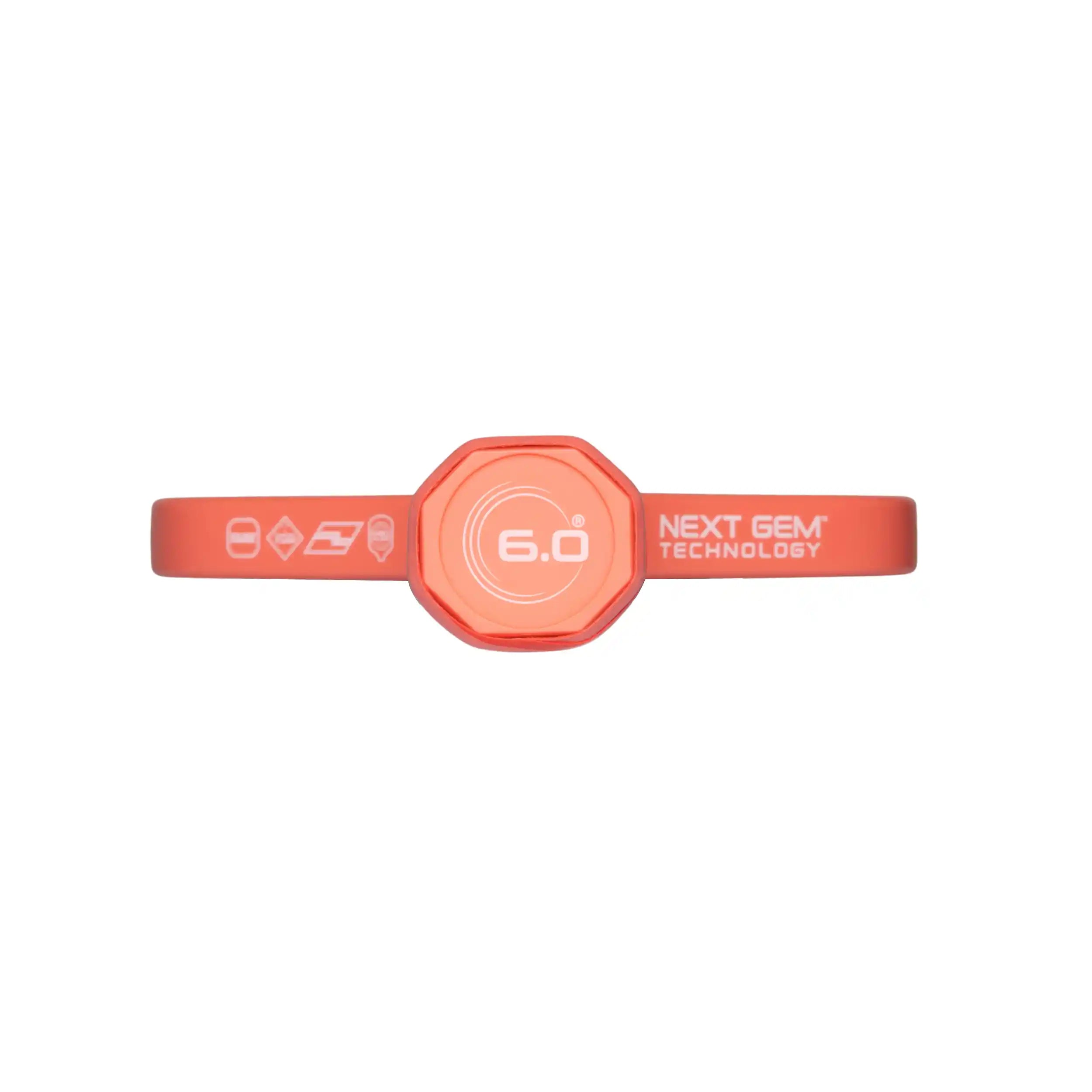 Six Zero Coral 16mm Elongated Pickleball Paddle (Coral Pink)