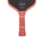 Six Zero Coral 16mm Elongated Pickleball Paddle (Coral Pink)
