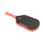 Six Zero Coral 16mm Elongated Pickleball Paddle (Coral Pink)