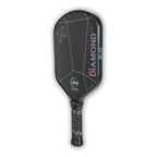 Six Zero Black Diamond Power 14mm Paddle Grey with Red Highlights