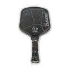 Six Zero Black Diamond Power 14mm Paddle Grey with Red Highlights