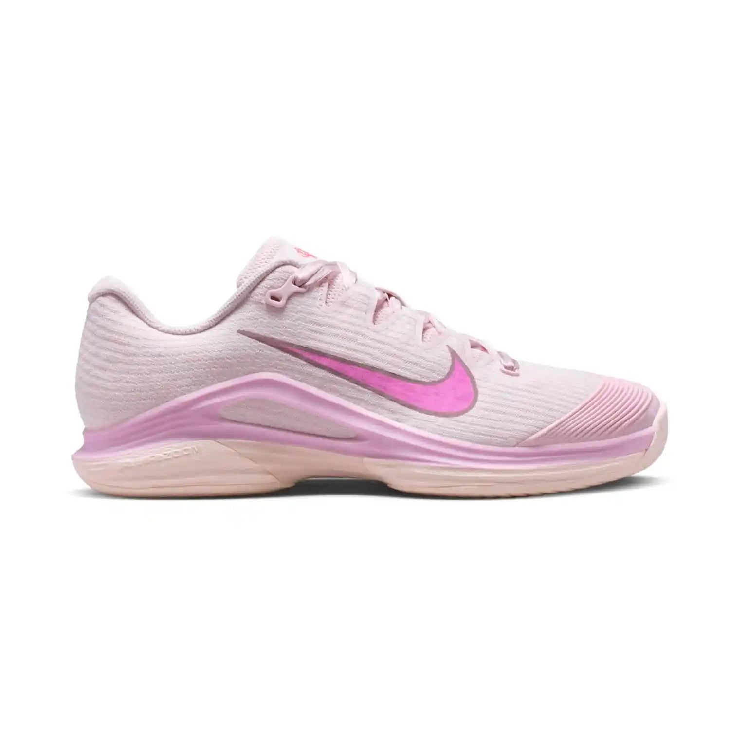 Nike Vapor 12 Women's Hard Court Tennis Shoes (Pearl Pink/Lt Magenta-Pink Foam-Chalk)