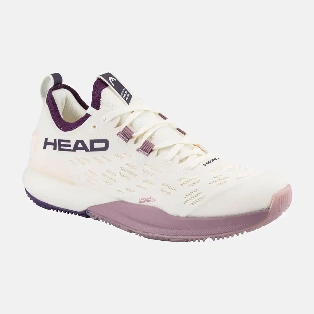 Head Motion Pro 1.5 Padel Women's Shoes (Chalk White/Purple Night)