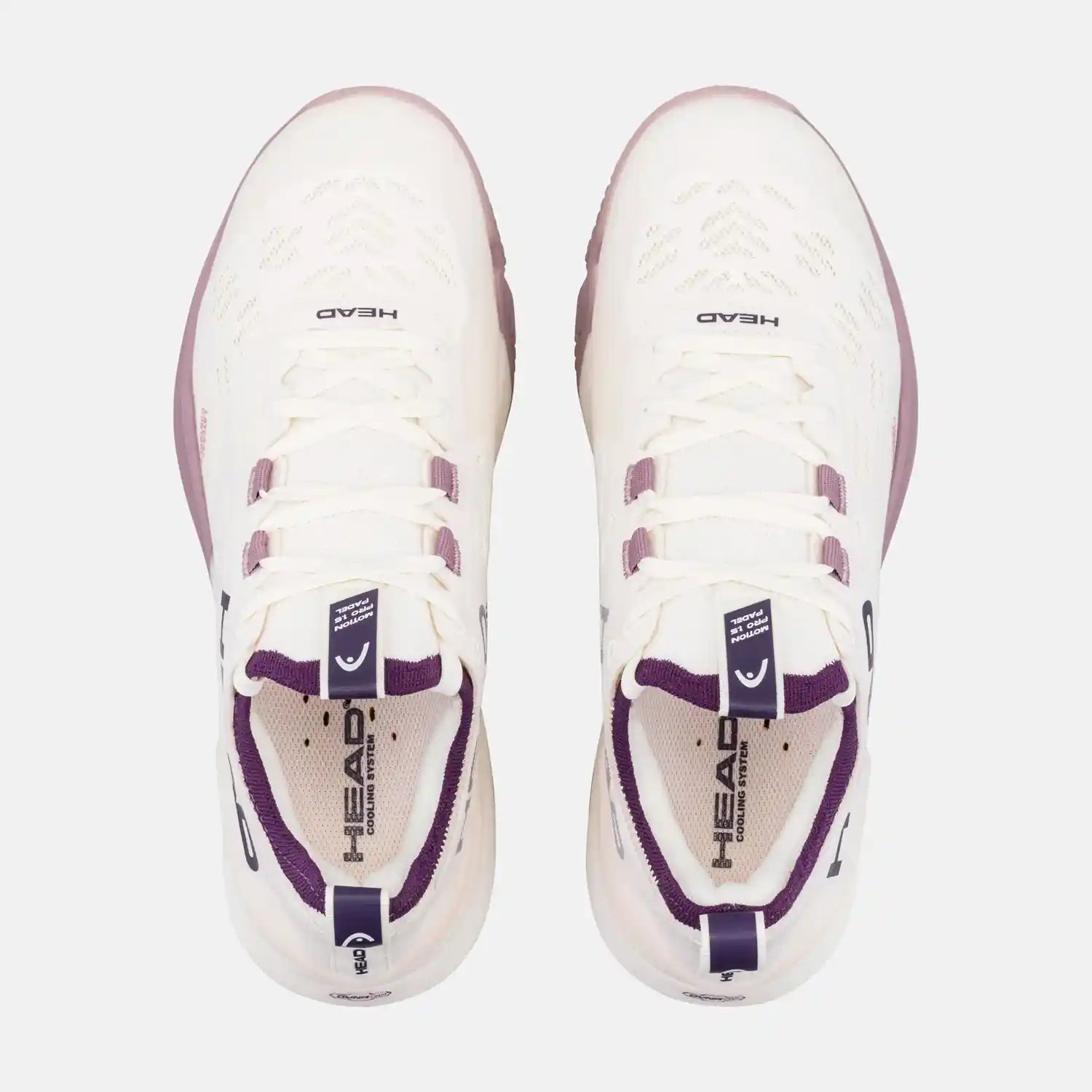 Head Motion Pro 1.5 Padel Women's Shoes (Chalk White/Purple Night)