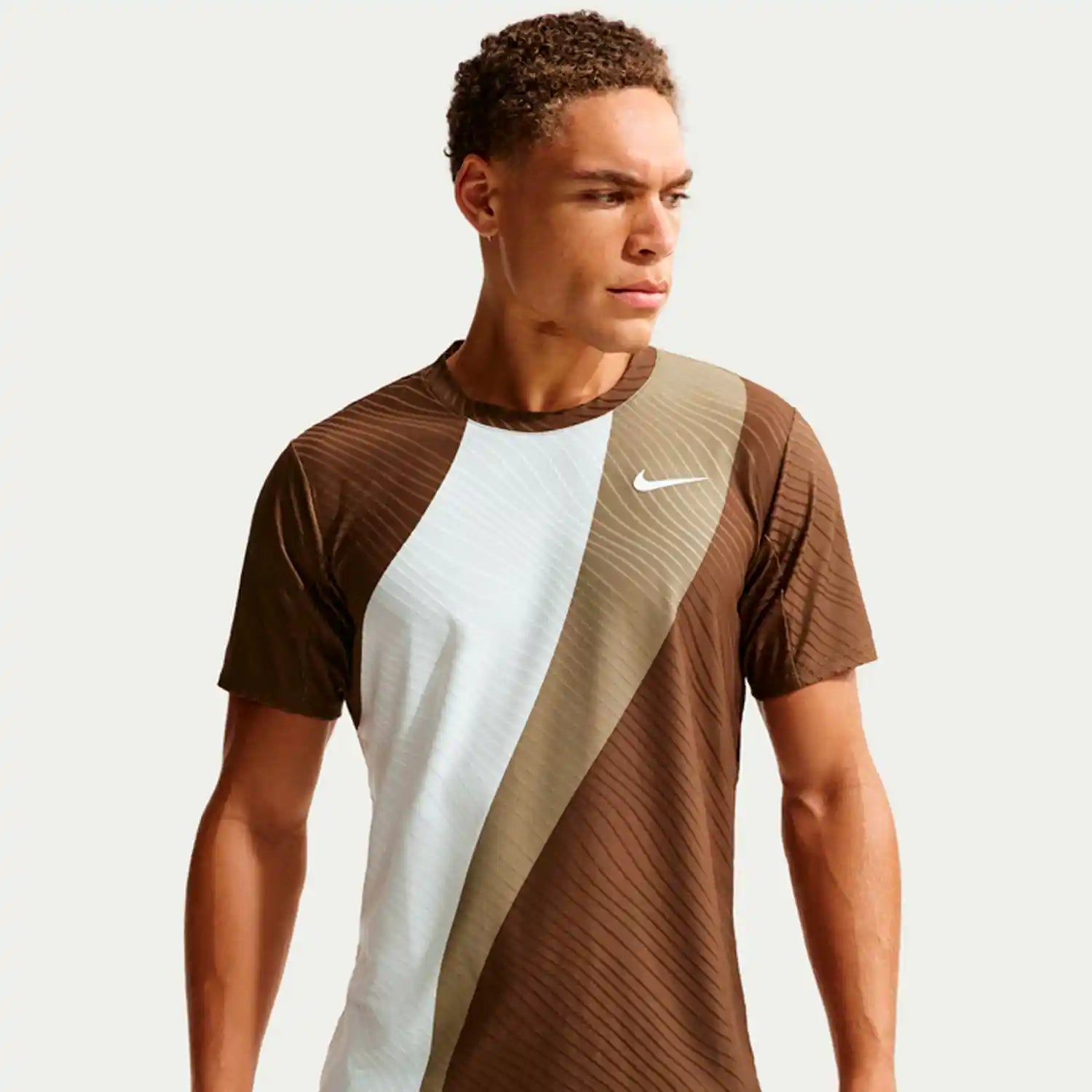 NikeCourt Dri-Fit Advantage Slam Top MB (Sail/Dark Hazel/White)