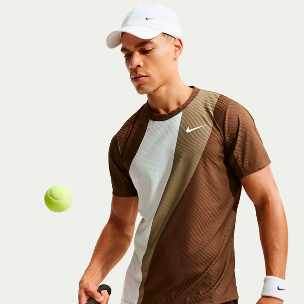 NikeCourt Dri-Fit Advantage Slam Top MB (Sail/Dark Hazel/White)