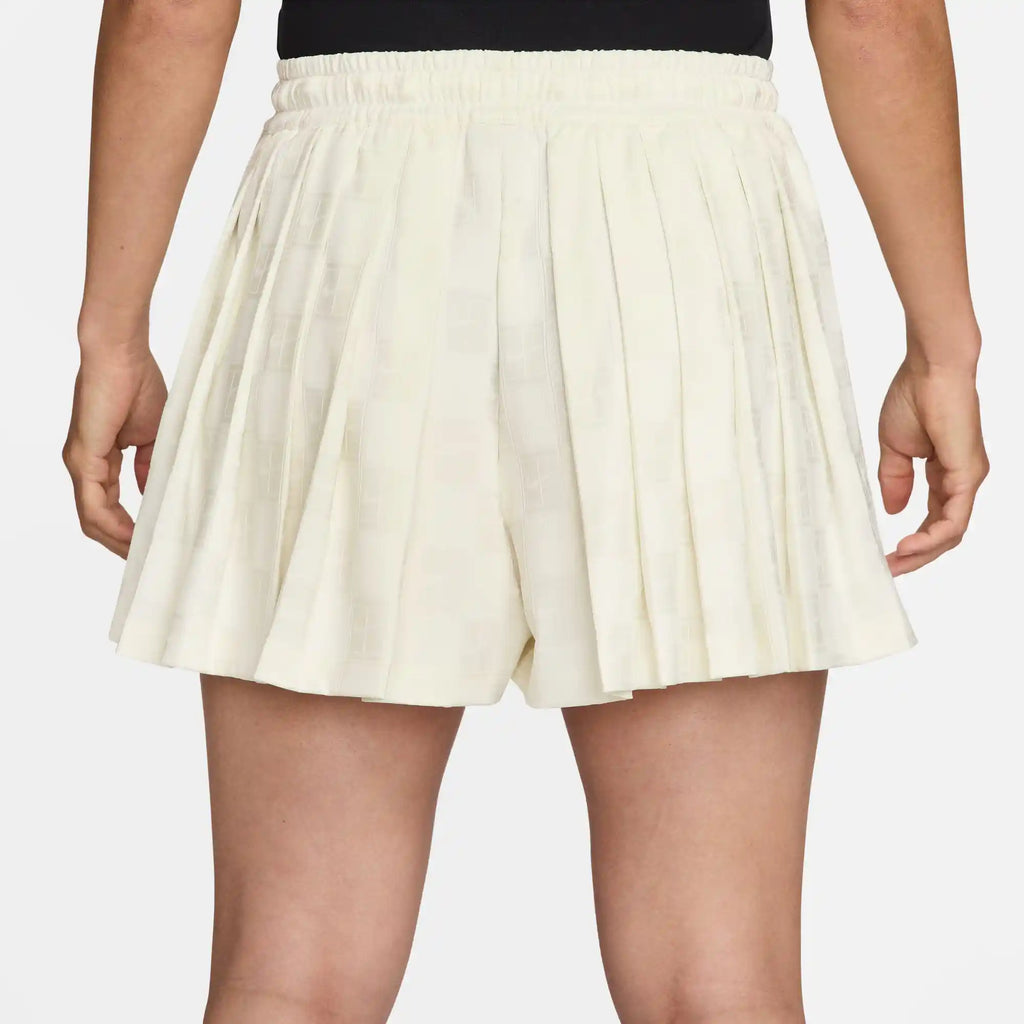 NikeCourt Court Collection Women's Dri-FIT High-Waisted Tennis Shorts (White)