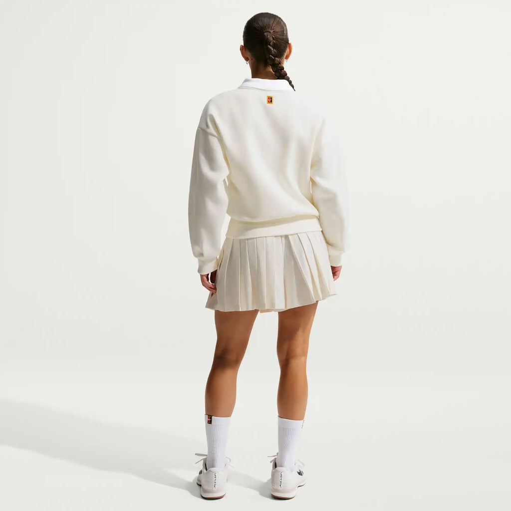 NikeCourt Court Collection Women's Dri-FIT High-Waisted Tennis Shorts (White)