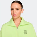 NikeCourt Dri-Fit Full-Zip Tennis jacket (LT Lemon Twist/Black)