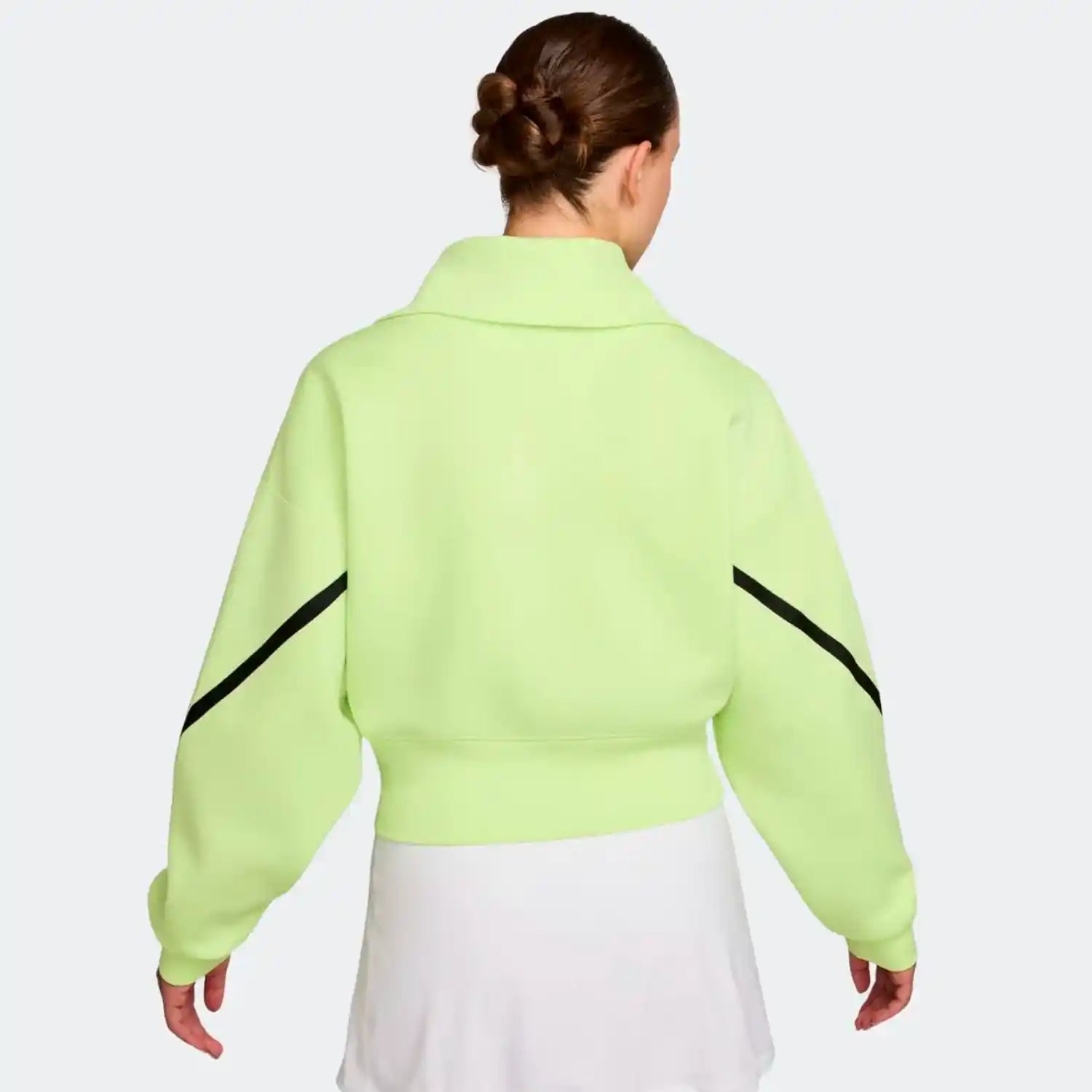 NikeCourt Dri-Fit Full-Zip Tennis jacket (LT Lemon Twist/Black)