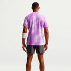 NikeCourt Slam Men's Dri-FIT ADV Tennis Top (Violet Mist/Bright Violet/Black)