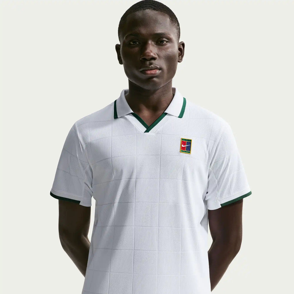 NikeCourt Slam Men's Dri-FIT ADV Tennis Polo (White)