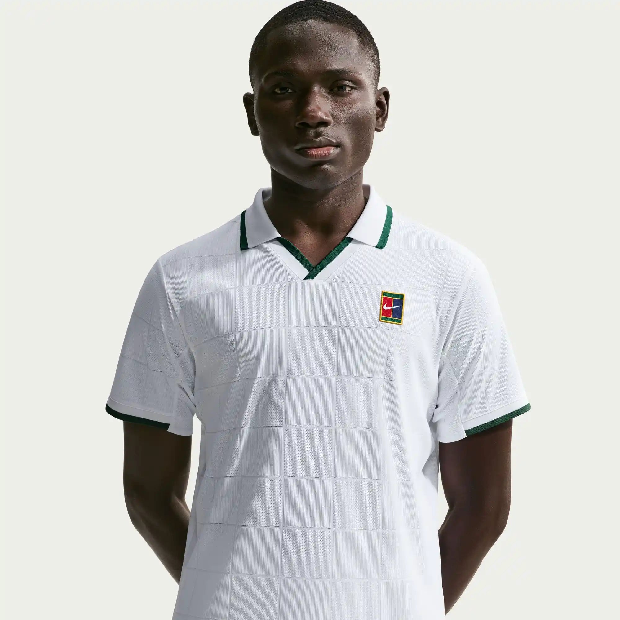 NikeCourt Slam Men's Dri-FIT ADV Tennis Polo (White)