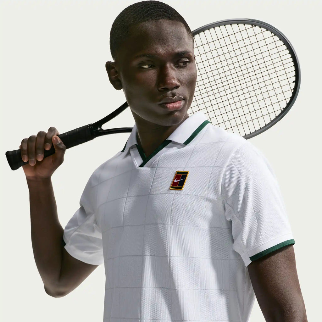 NikeCourt Slam Men's Dri-FIT ADV Tennis Polo (White)