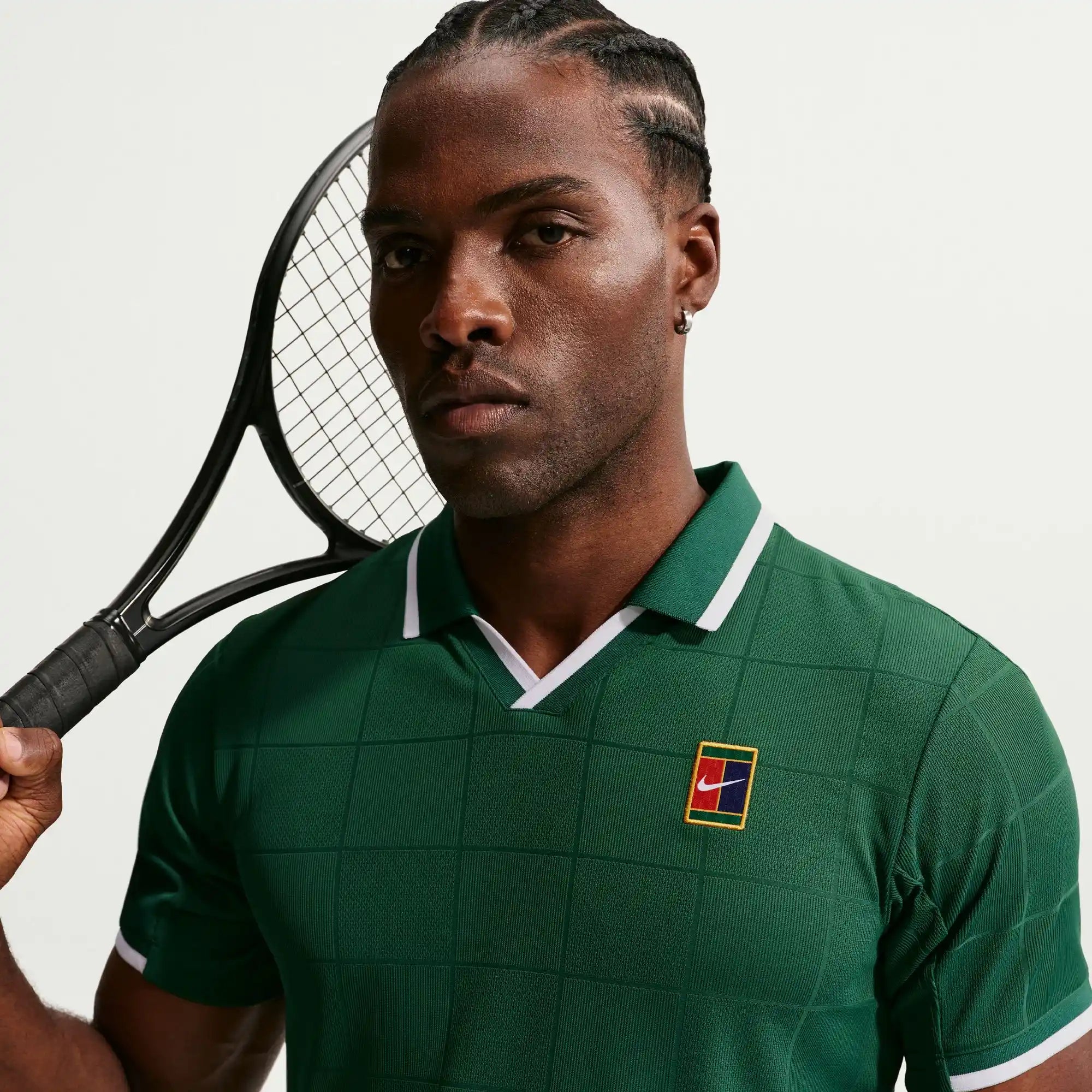 NikeCourt Slam Men's Dri-FIT ADV Tennis Polo (Green)
