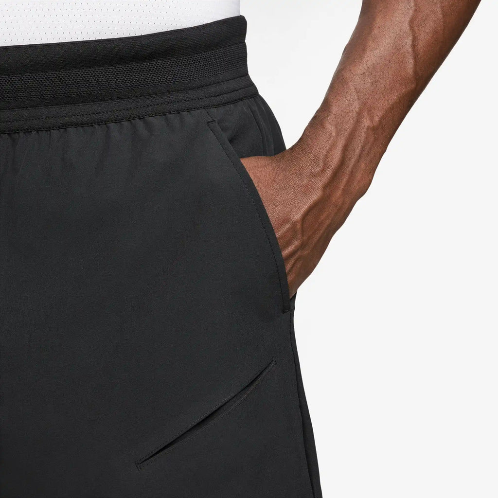 NikeCourt Dri-FIT Slam Short MB (Black/Mean Green/White)