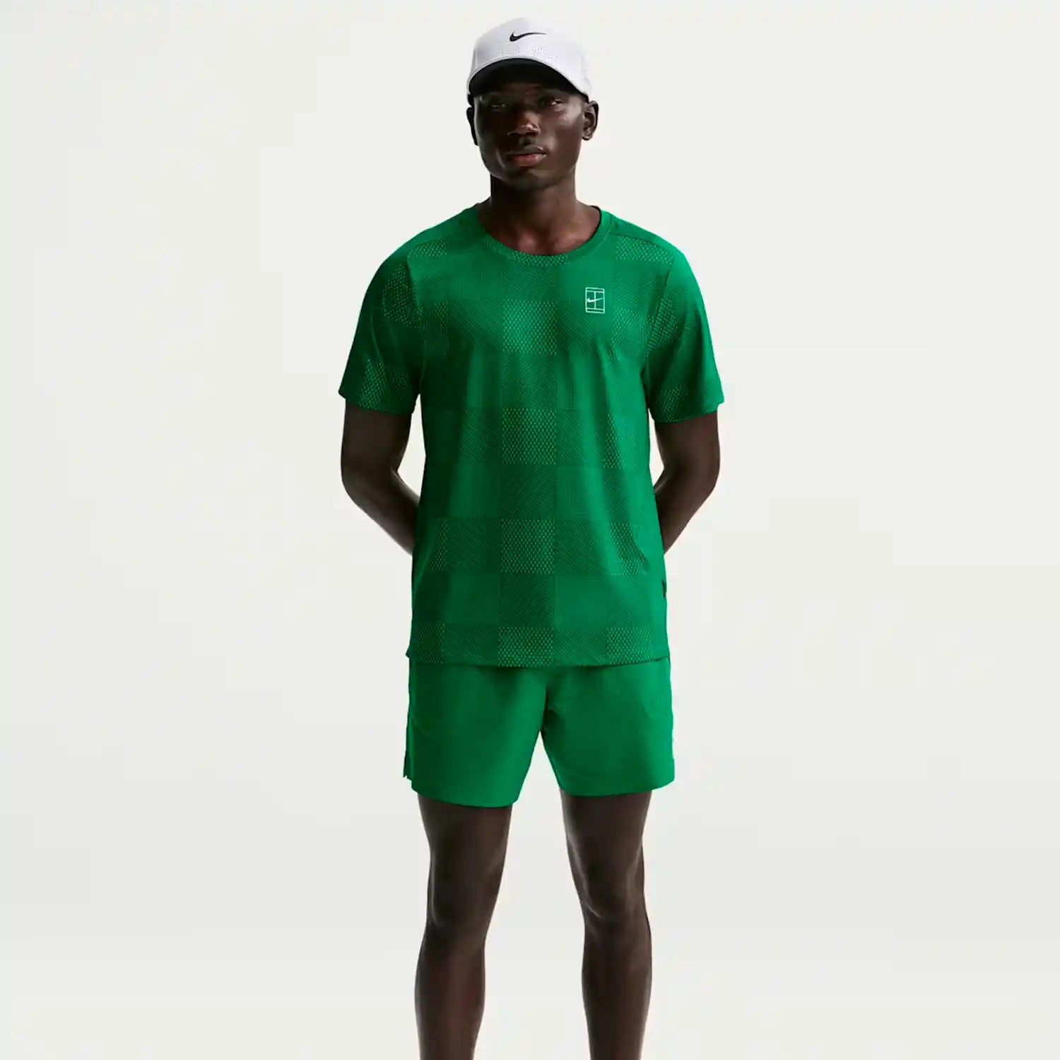 NikeCourt Advantage Men's Dri-FIT 6" Tennis Shorts (Malachite/White)