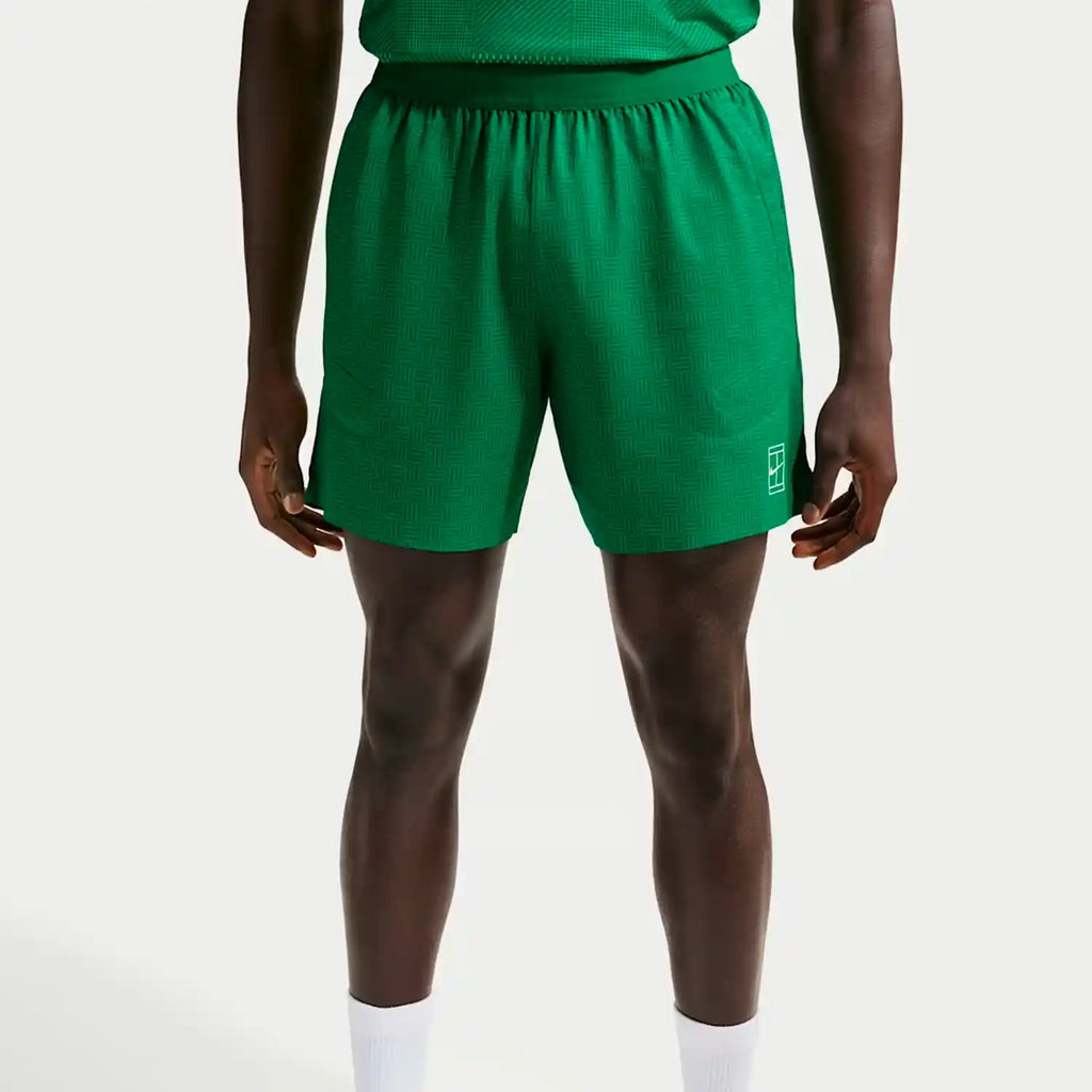 NikeCourt Advantage Men's Dri-FIT 6" Tennis Shorts (Malachite/White)
