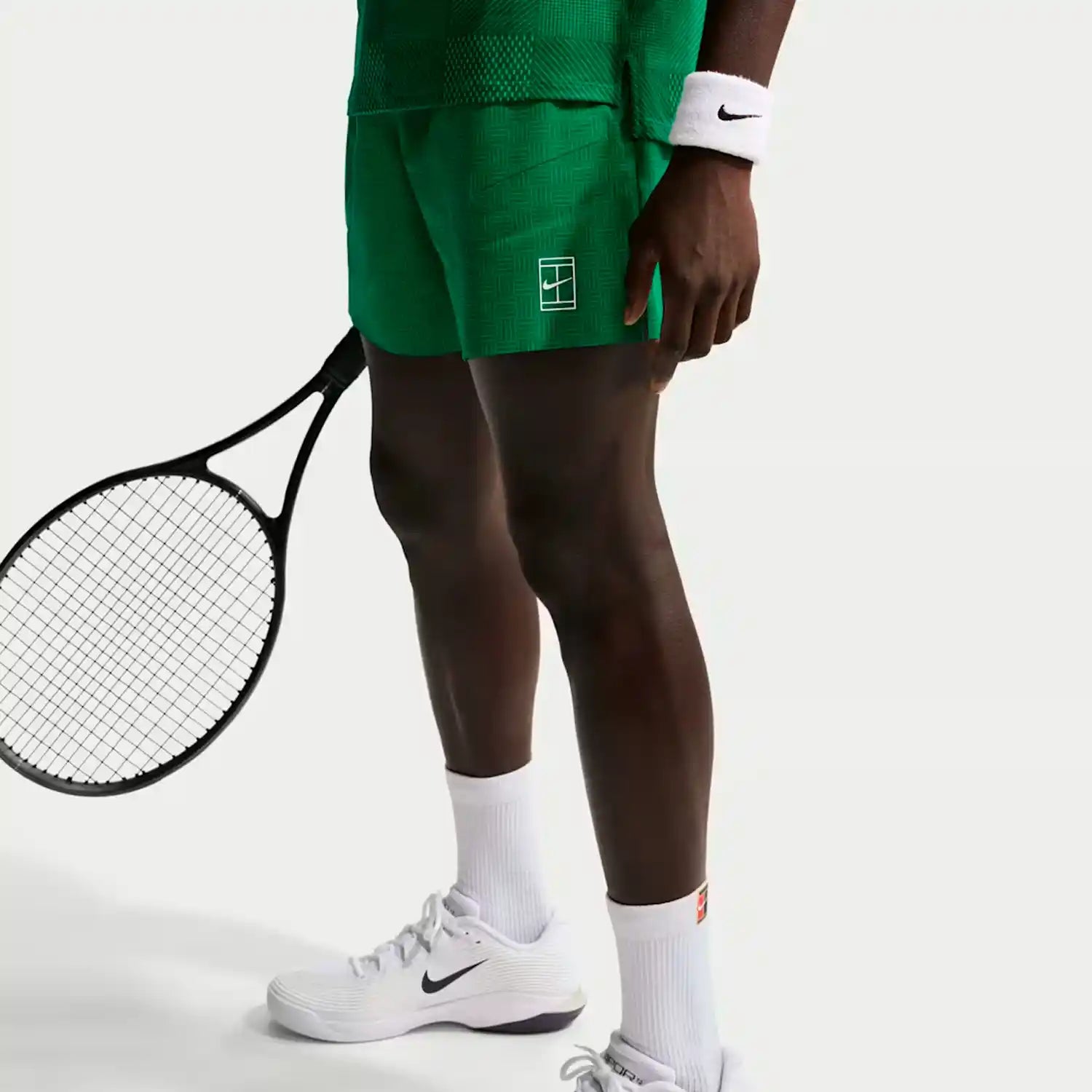 NikeCourt Advantage Men's Dri-FIT 6" Tennis Shorts (Malachite/White)