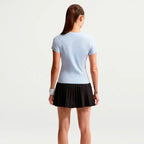 Nike Victory Women's Dri-Fit Short-Sleeve Tennis Top (Hydrogen Blue/White)