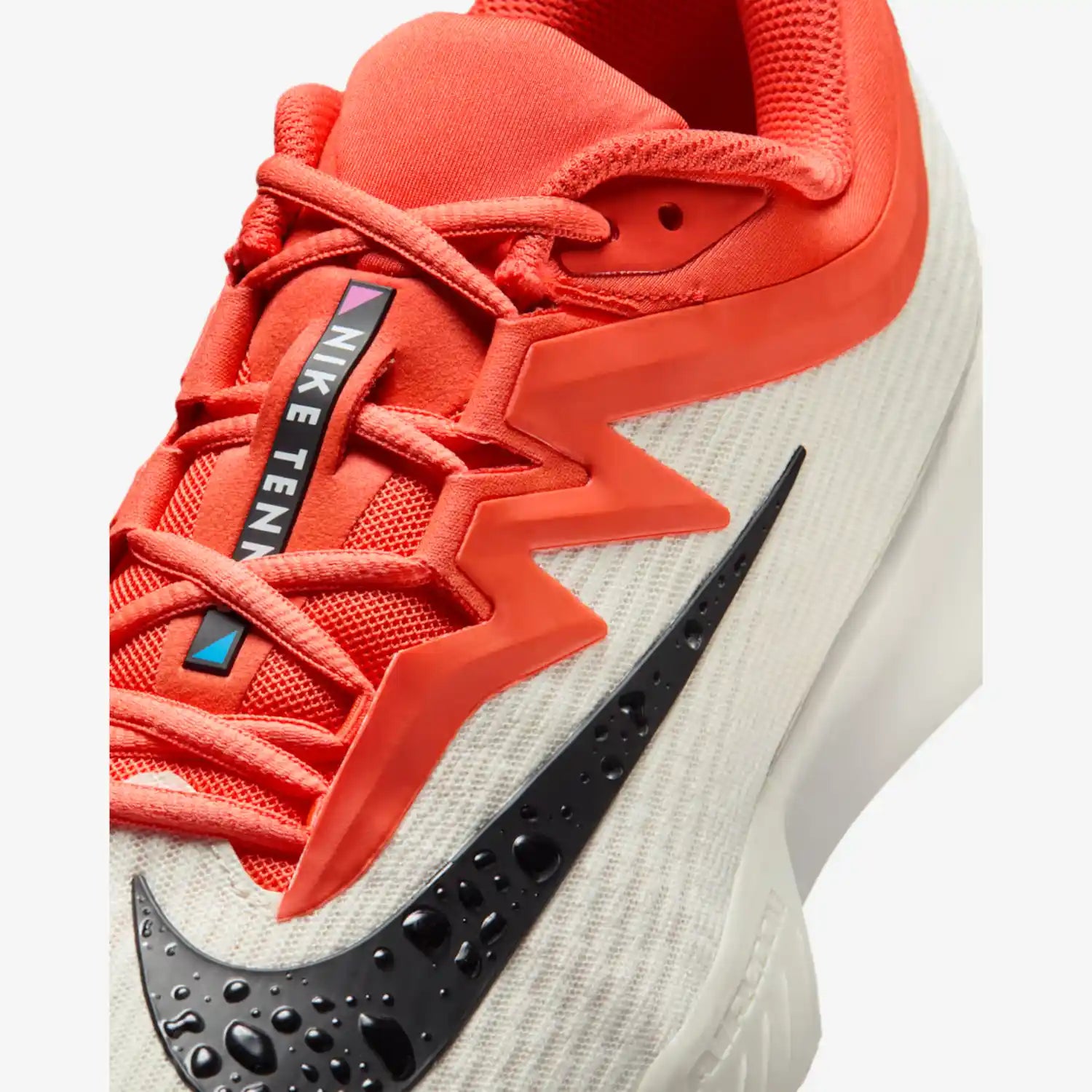 Nike Vapor Pro 3 Men's hard Court Tennis Shoes (Sail/Turf Orange/Blue Ribbon Heather/Black)