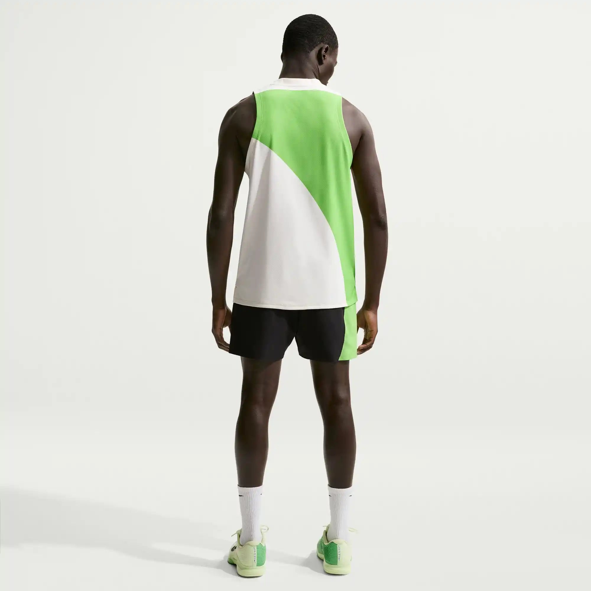 NikeCourt Dri-Fit Advantage Slam Tank PRT MB (Sail/Mean Green/Black)