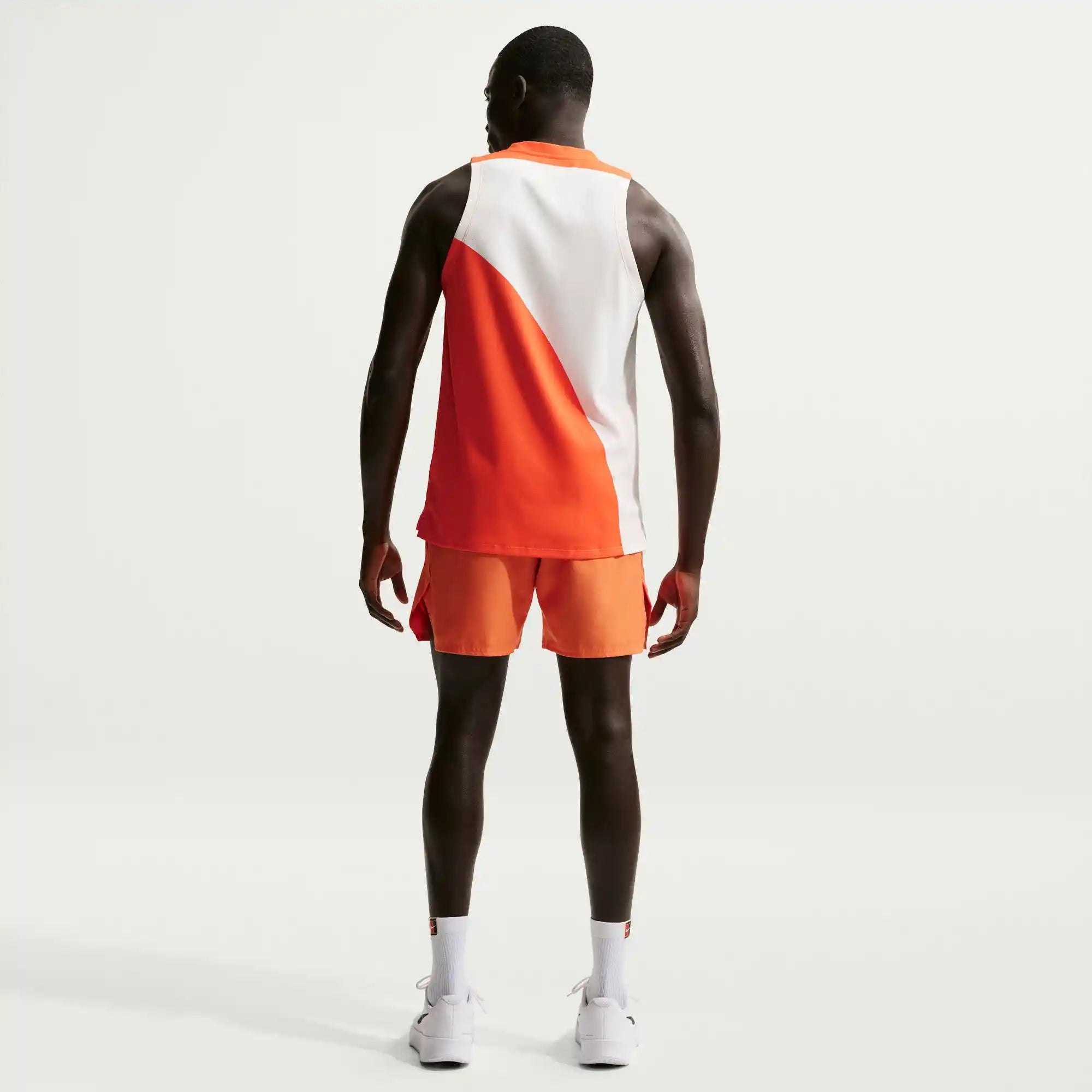 NikeCourt Dri-Fit Advantage Slam Tank PRT MB (Turf Orange/Sail/Black)