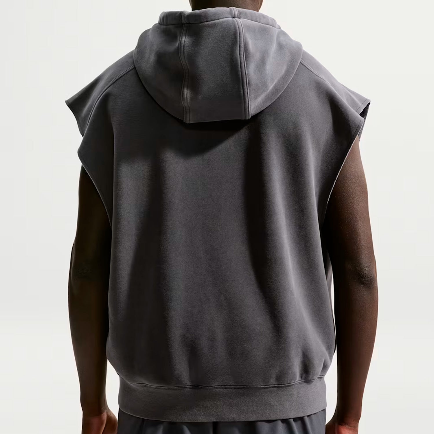 NikeCourt Slam Men's Tennis Sleeveless Pullover Hoodie (Anthracite)