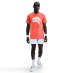 NikeCourt Men's Dri-FIT Tennis T-Shirt (Turf Orange/Sail)