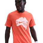 NikeCourt Men's Dri-FIT Tennis T-Shirt (Turf Orange/Sail)