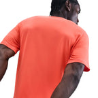 NikeCourt Men's Dri-FIT Tennis T-Shirt (Turf Orange/Sail)