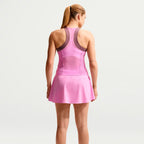 NikeCourt Slam Women's Dri-FIT Tennis Tank Top (Light Magenta,TatToo/Black)