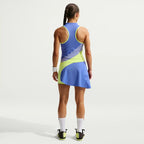 NikeCourt Slam Women's Dri-FIT Tennis Tank Top (Sapphire/Light Thistle/White)