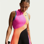 NikeCourt Dri-Fit Slam Dress OZ (Laser Fuchsia/Atomic Orange/Black)