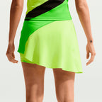 NikeCourt Slam Women's Dri-FIT High-Waisted Tennis Skirt (Mean Green/LT Lemon Twist/Black)