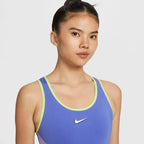 NikeCourt Slam Women's Dri-FIT Tennis Unitard (Sapphire/Light Thistle/Black/White)