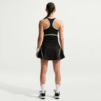 NikeCourt Advantage Women's Dri-FIT High-Waisted Tennis Skirt (Black/White)