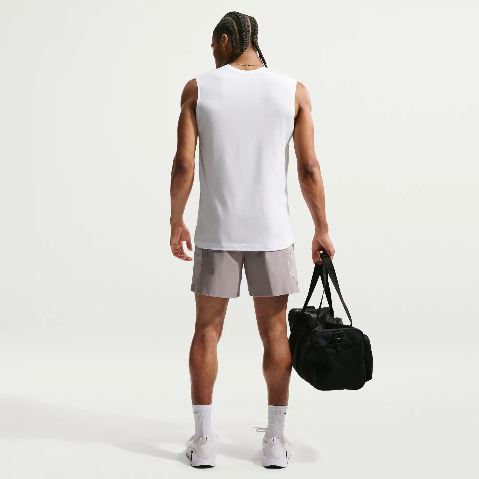 Nike Pro Men's Sleeveless Training Top (White)