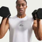 Nike Pro Men's Sleeveless Training Top (White)