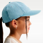 Nike Club Kids' Unstructured Denim Cap (Aegean Storm/White)