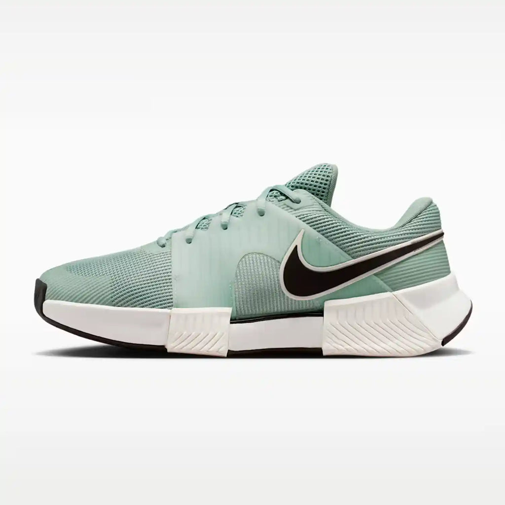 Nike GP Challenge 1.5 Men's Hard Court Tennis Shoes (Steam/Black-Light Silver-White)
