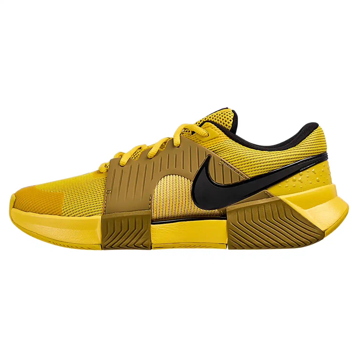 Nike Zoom GP Challenge 1.5 PRM Men's Hard Court Tennis Shoes (Saffron Quartz/Olive)