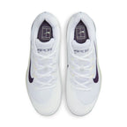 Nike Vapor 12 Men's Hard Court Tennis Shoes (White/Dark Raisin-Volt Tint)