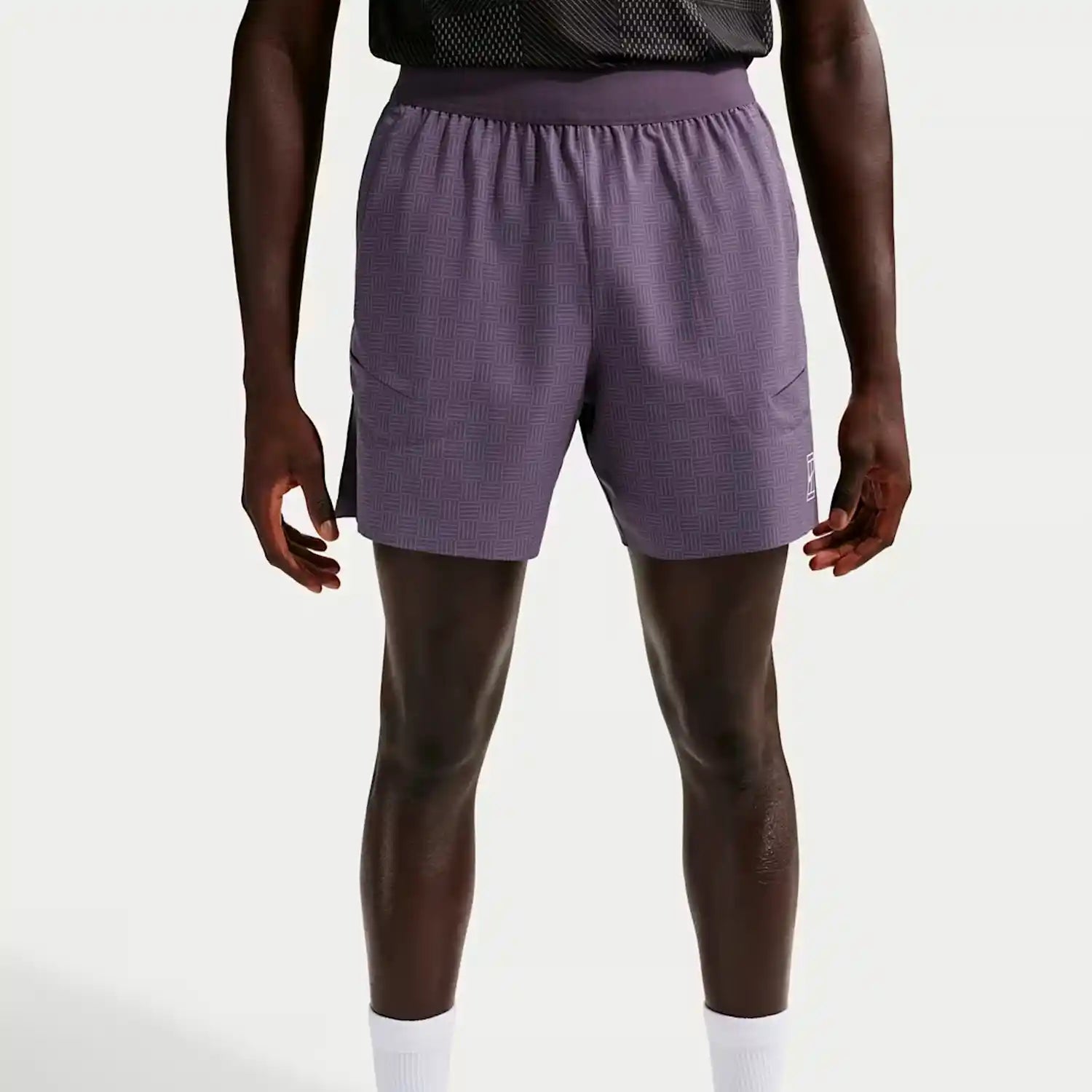 NikeCourt Advantage Men's Dri-FIT 6" Tennis Shorts (Dark Raisin/White)