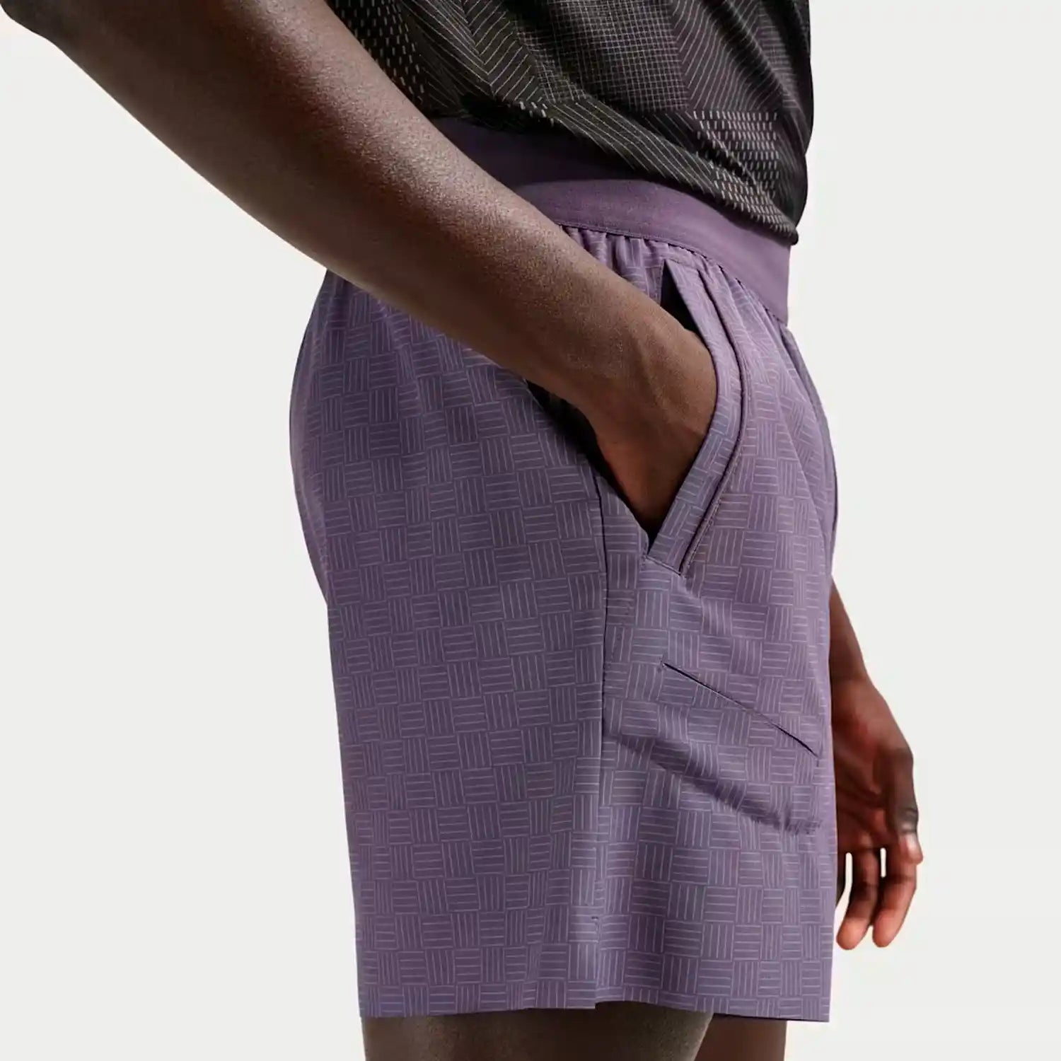 NikeCourt Advantage Men's Dri-FIT 6" Tennis Shorts (Dark Raisin/White)