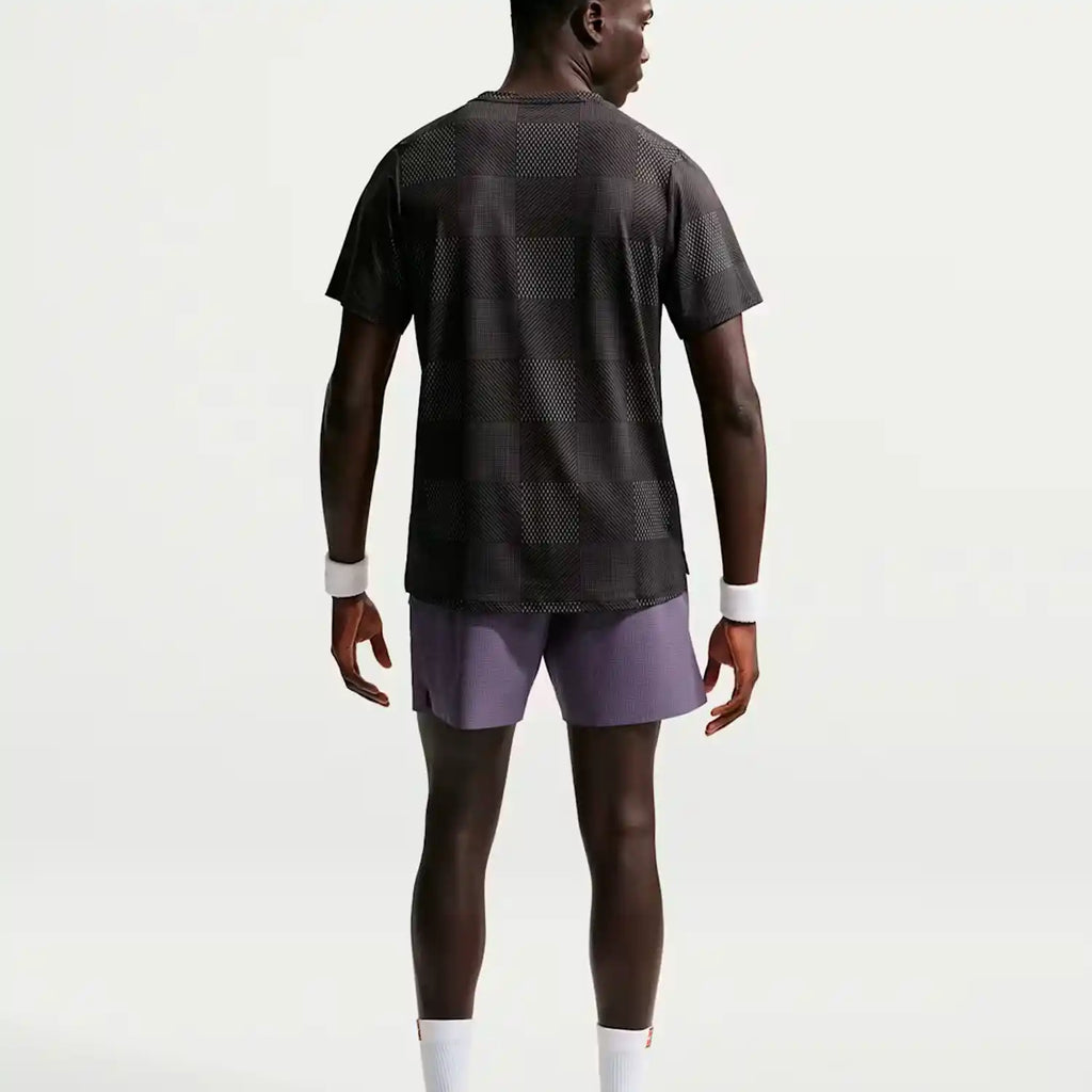 NikeCourt Advantage Men's Dri-FIT 6" Tennis Shorts (Dark Raisin/White)
