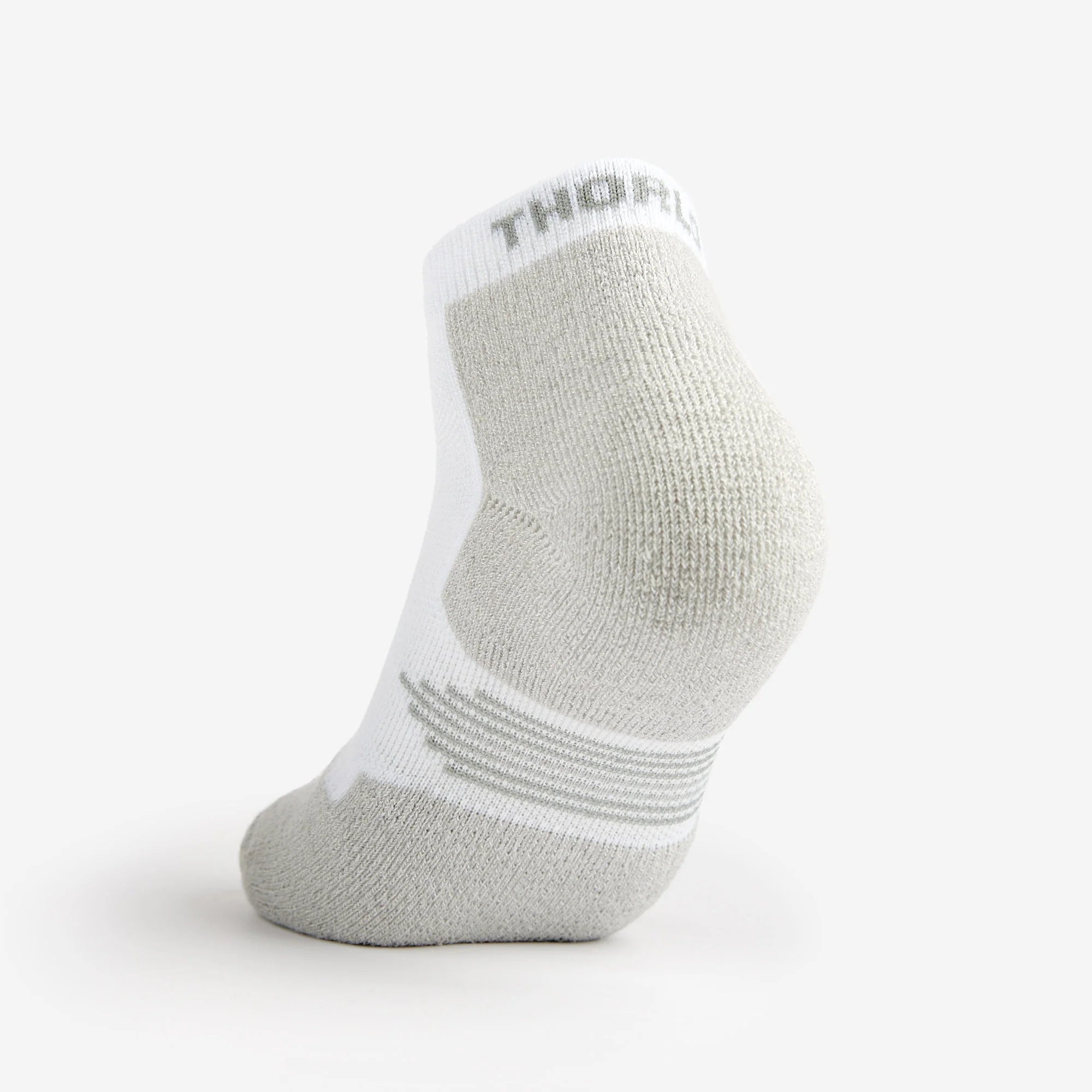 Thorlo Pickleball Unisex Light Cushion Low-Cut Socks (White)