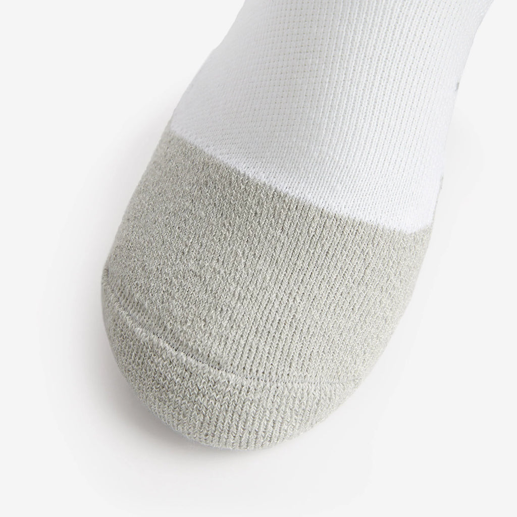 Thorlo Pickleball Unisex Light Cushion Low-Cut Socks (White)